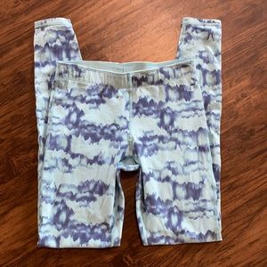 Champion Blue Tie Dye Athletic Leggings